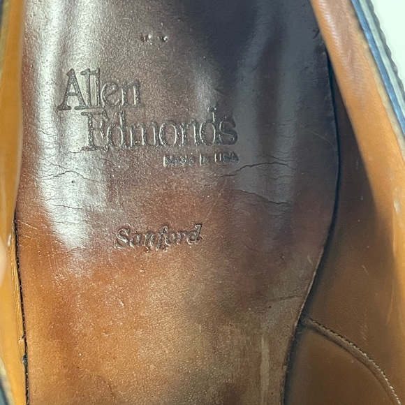 Allen Edmonds Sanford Cap-toe Derby’s